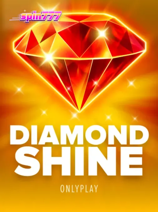 Tampilan visual slot Diamond Shine dengan tema neon dan buah-buahan mewah