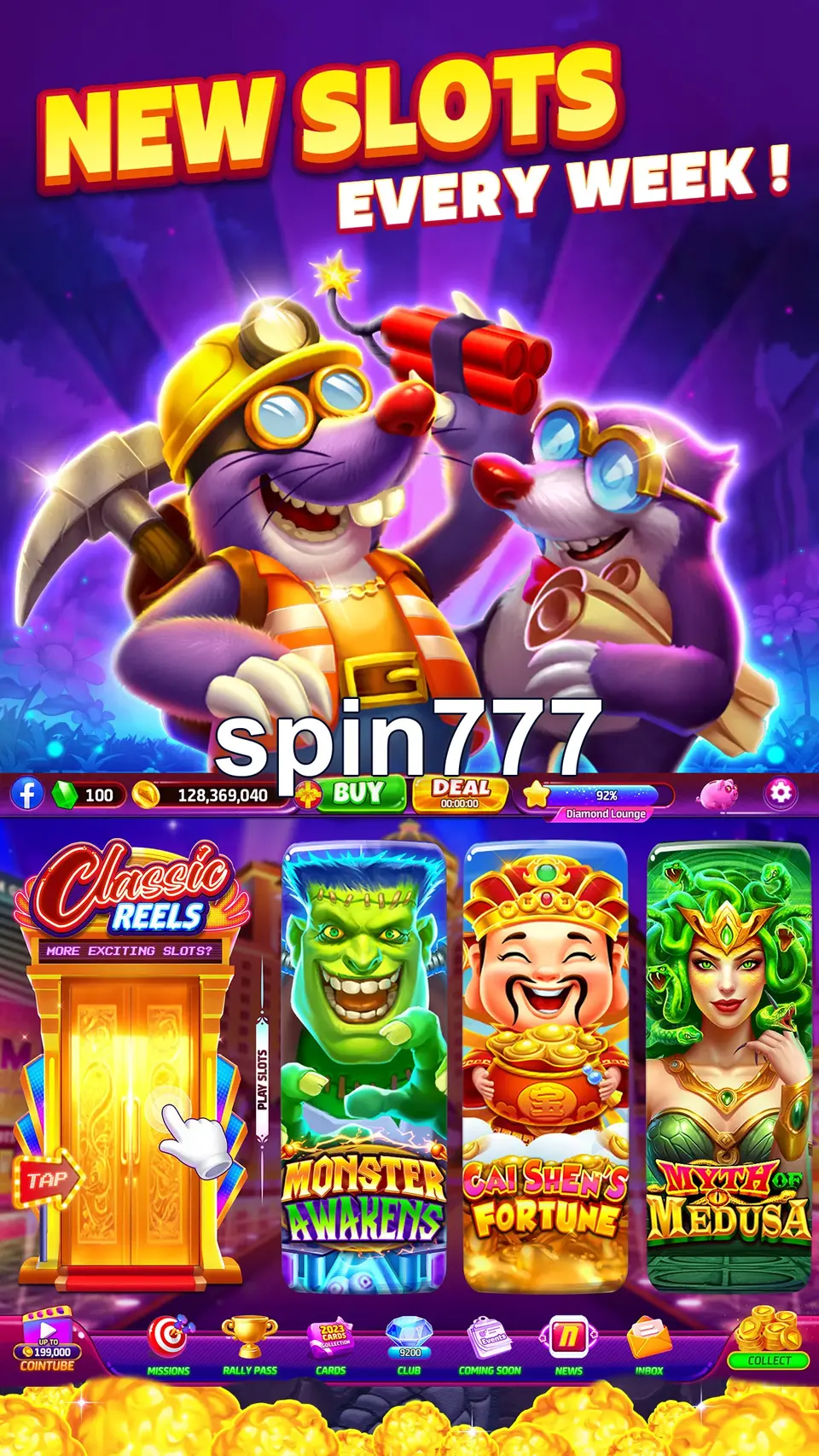 spin777 Tangkapan Layar - APK Resmi